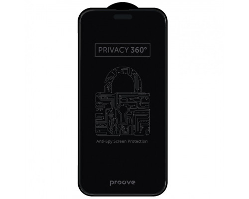 Захисне скло Proove Privacy 360 для iPhone 18 Pro (PGP360I18P01)