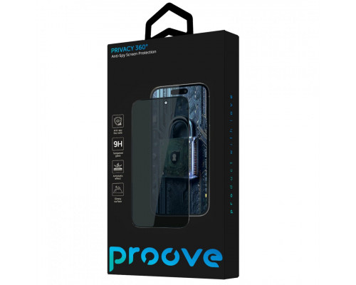 Захисне скло Proove Privacy 360 для iPhone 18 Pro Max (PGP360I18PM1)