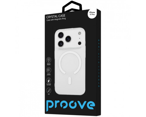 Чохол Proove Crystal Case with MagSafe для iPhone 17 Pro Brilliance (PCCCIP17P059)