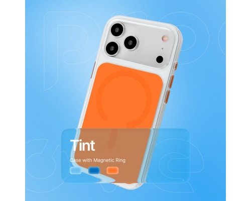 Чохол Proove Tint Case with Magnetic Ring iPhone 17 Pro Cosmic Orange (PCTCIP17P055)