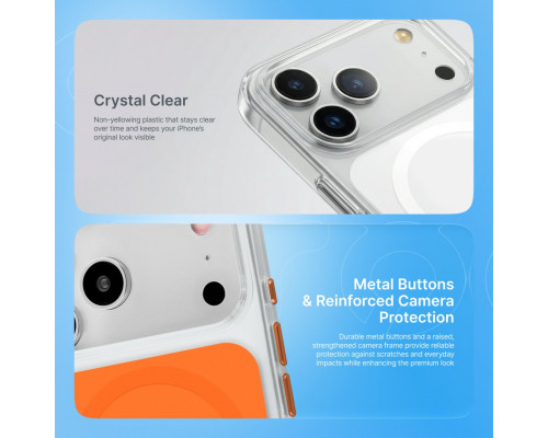 Чохол Proove Tint Case with Magnetic Ring iPhone 17 Pro Cosmic Orange (PCTCIP17P055)