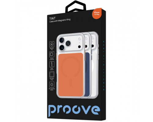 Чохол Proove Tint Case with Magnetic Ring iPhone 17 Pro Cosmic Orange (PCTCIP17P055)