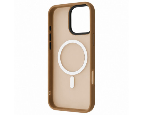 Чохол Wave Matte Insane Case with MagSafe для iPhone 16 Pro Max Desert Titanium