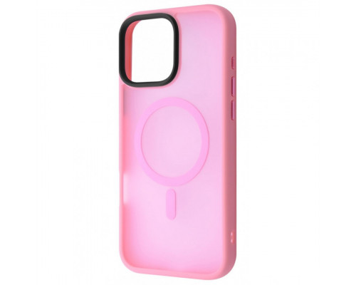Чохол Wave Matte Insane Case with MagSafe для iPhone 16 Pro Pink