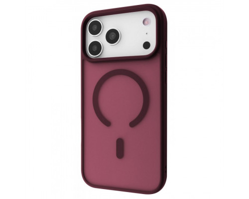 Чохол Wave Matte Insane Case with MagSafe для iPhone 17 Pro/18 Pro Cherry Red (PCMIIP18P036)