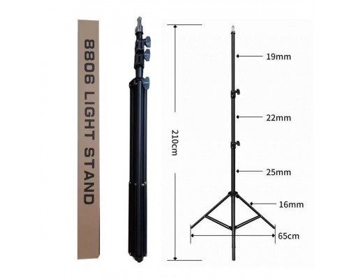 Штатив для освітлення Light Stand 8806 2.1м Black