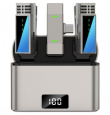 Петличний мікрофон бездротовий Gelius GP-LM15 Type-C Titan