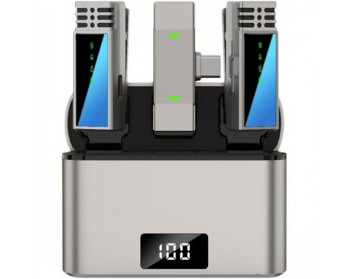 Петличний мікрофон бездротовий Gelius GP-LM15 Type-C Titan