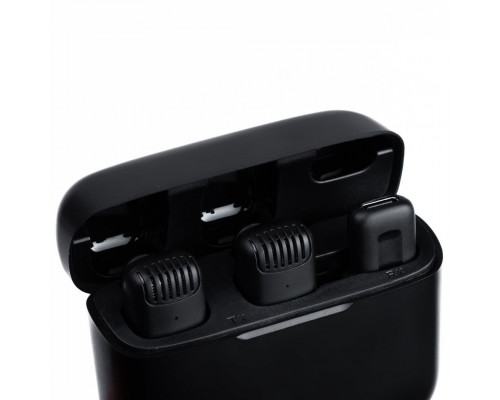 Петличний мікрофон бездротовий J13 Type-C Black