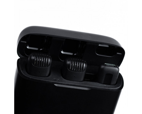 Петличний мікрофон бездротовий J13 Type-C Black