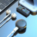 Петличний мікрофон бездротовий Q8 Lightning Black