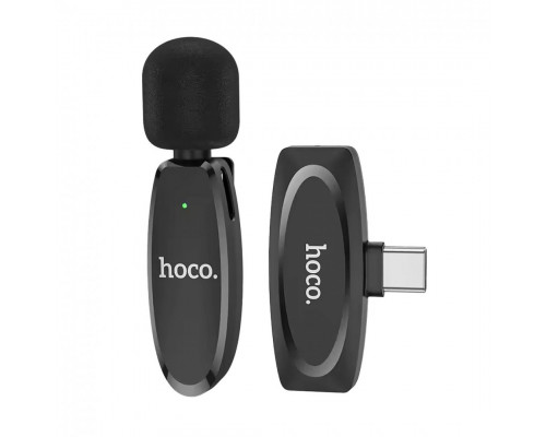 Петличний мікрофон бездротовий Hoco L15 Type-C
