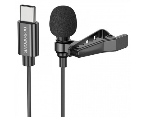 Петличний мікрофон Borofone BFK11 Elegant Type-C
