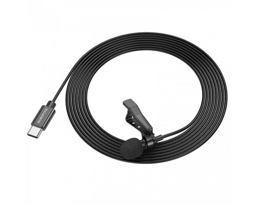 Петличний мікрофон Borofone BFK11 Elegant Type-C