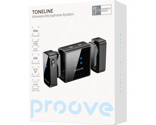 Петличний мікрофон бездротовий Proove ToneLine (PTWM00000201)