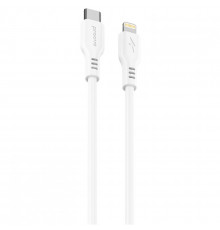 Кабель Proove Rebirth Type-C to Lightning 27W (1m) White (CCRE27002102)