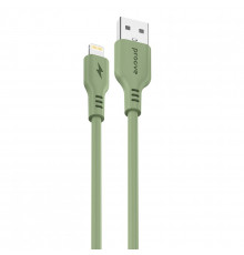 Кабель Proove Rebirth USB to Lightning 2.4A (1m) Green (CCRE12001111)