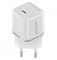 Сетевое зарядное устройство Proove Pure GaN 30W Type-C White (WCPU30012202)