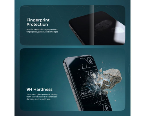 Захисне скло Proove Privacy для iPhone 16 Pro Max (PGPPRI16PM01)
