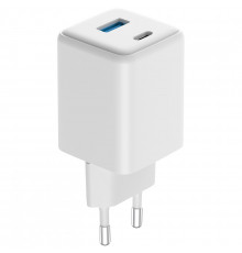 Мережевий зарядний пристрій Proove Pocket GaN Plus 25W Type-C+USB White (WCPG25111202)