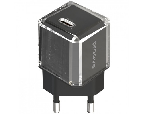 Сетевое зарядное устройство Proove Pure GaN 30W Type-C Black (WCPU30012201)