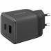 Мережевий зарядний пристрій Proove Pure GaN Plus 30W (Type-C + USB) Black (WCPU30111201)