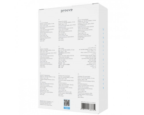 Мережевий зарядний пристрій Proove Pure GaN Plus 30W (Type-C + USB) White (WCPU30111202)