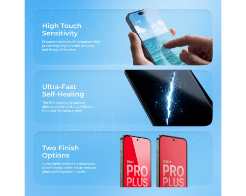 Захисна гідрогелева плівка Proove Hydrogel Pro Plus Clear (GGPP12001150)