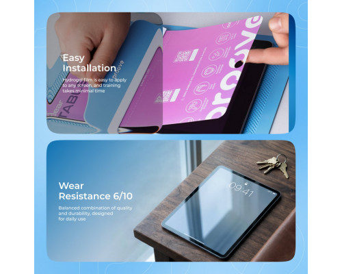 Захисна гідрогелева плівка Proove Hydrogel Tablet Edition Clear (GGTB11600110)