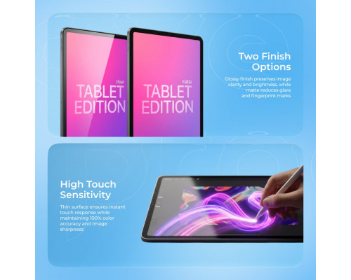 Захисна гідрогелева плівка Proove Hydrogel Tablet Edition Clear (GGTB11600110)