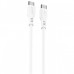 Кабель Proove Rebirth Type-C to Type-C 60W (1m) White (CCRE61002202)