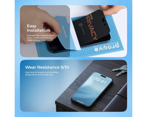 Захисна гідрогелева плівка Proove Hydrogel Privacy Matte (GGPC22001110)