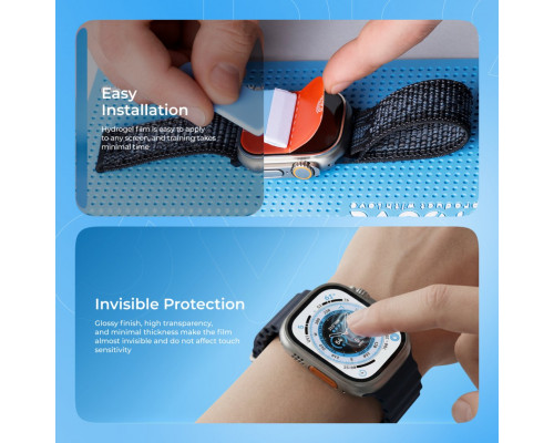 Захисна гідрогелева плівка Proove Hydrogel Watch Edition Clear (GGWE11801150)