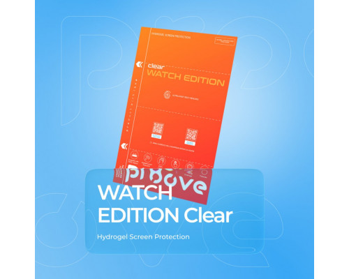 Захисна гідрогелева плівка Proove Hydrogel Watch Edition Clear (GGWE11801150)