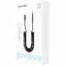 Кабель AUX Proove Steel Spring Lightning to 3.5 (1m) Black (ACSS00005101)