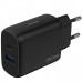 Мережевий зарядний пристрій Proove Silicone Power 2 30W (Type-C + USB) + кабель Type-C to Type-C (1m) Black (WCSP23011001)