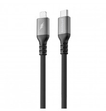 Кабель Proove ReGen Silicone Type-C to Lightning 27W (1m) Black (CCRS60002101)