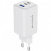 Мережевий зарядний пристрій Proove Pocket GaN 65W (2Type-C + USB) White (WCPG65121202)