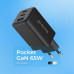 Мережевий зарядний пристрій Proove Pocket GaN 65W (2Type-C + USB) White (WCPG65121202)