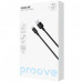 Кабель Proove GridLine USB to Type-C 3A (1m) Black (CCGL15001201)