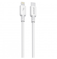 Кабель Proove GridLine Type-C to Lightning 27W (1m) White (CCGL27002102)