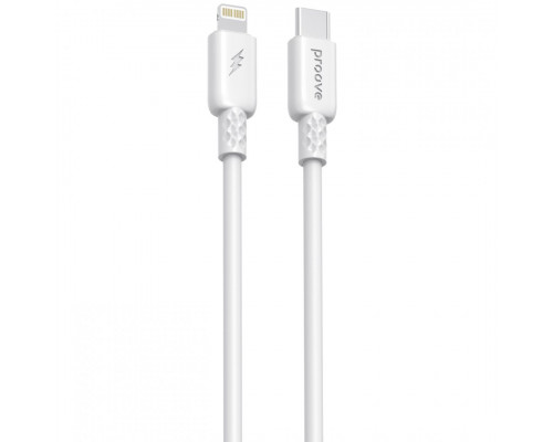 Кабель Proove GridLine Type-C to Lightning 27W (1m) White (CCGL27002102)