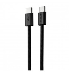 Кабель Proove Energy Stream Type-C to Type-C 60W (1m) Black (CCES60002201)