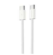 Кабель Proove Energy Stream Type-C to Type-C 60W (1m) White (CCES60002202)