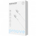Кабель Proove ReGen Silicone Type-C to Lightning 27W (1m) White (CCRS60002102)