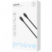 Кабель Proove GridLine Type-C to Type-C 60W (1m) Black (CCGL60002201)