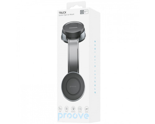 Автомобільний тримач Proove Truck Suction Type Car Mount Black (CHPT00000001)