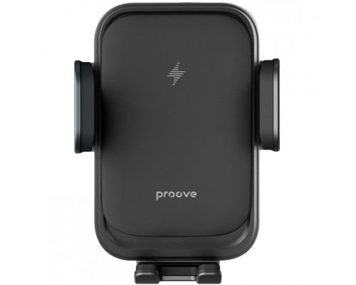 Автомобільний тримач з бездротовою зарядкою Proove Nitro Charge 15W Matte Black (WHNC15002005)