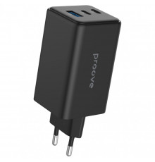 Мережевий зарядний пристрій Proove Pocket GaN Max 100W (2Type-C + USB) Black (WCPG10012201)