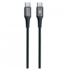 Кабель Proove WireX Type-C to Type-C 60W (2m) Black (CCWX60002221)